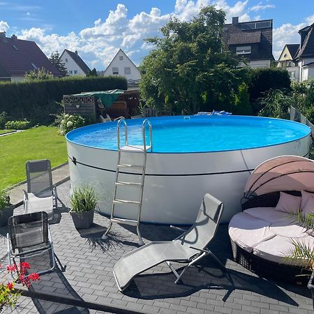 Kleine Gemuetliche Einliegerwohnung Mit Garten Und Pool Nordstemmen Ngoại thất bức ảnh