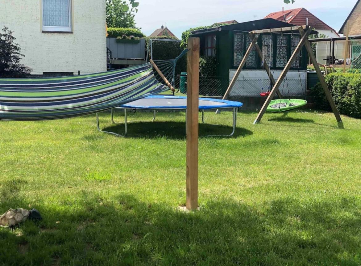 Kleine Gemuetliche Einliegerwohnung Mit Garten Und Pool Nordstemmen Ngoại thất bức ảnh